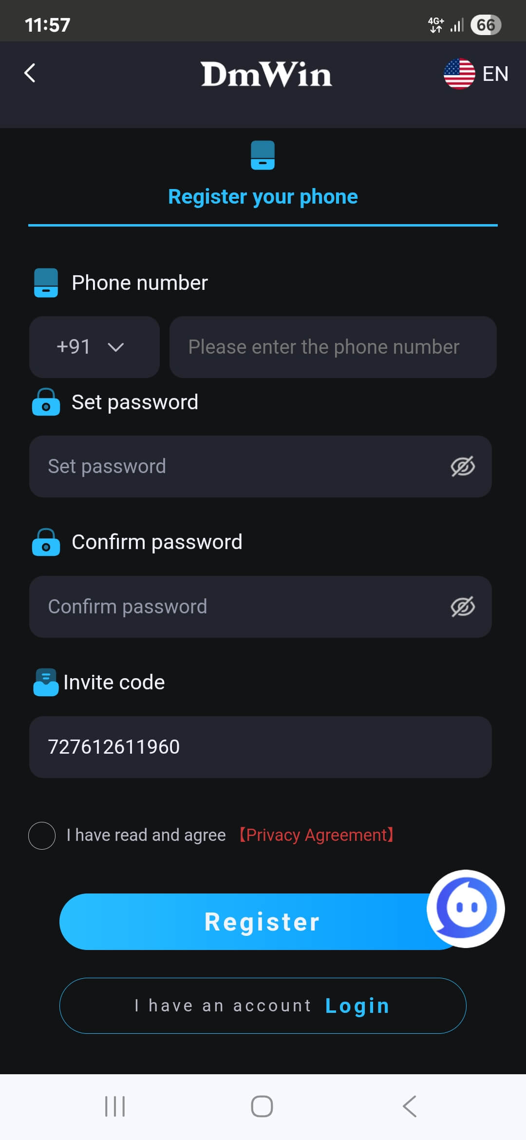 71 Lottery Register